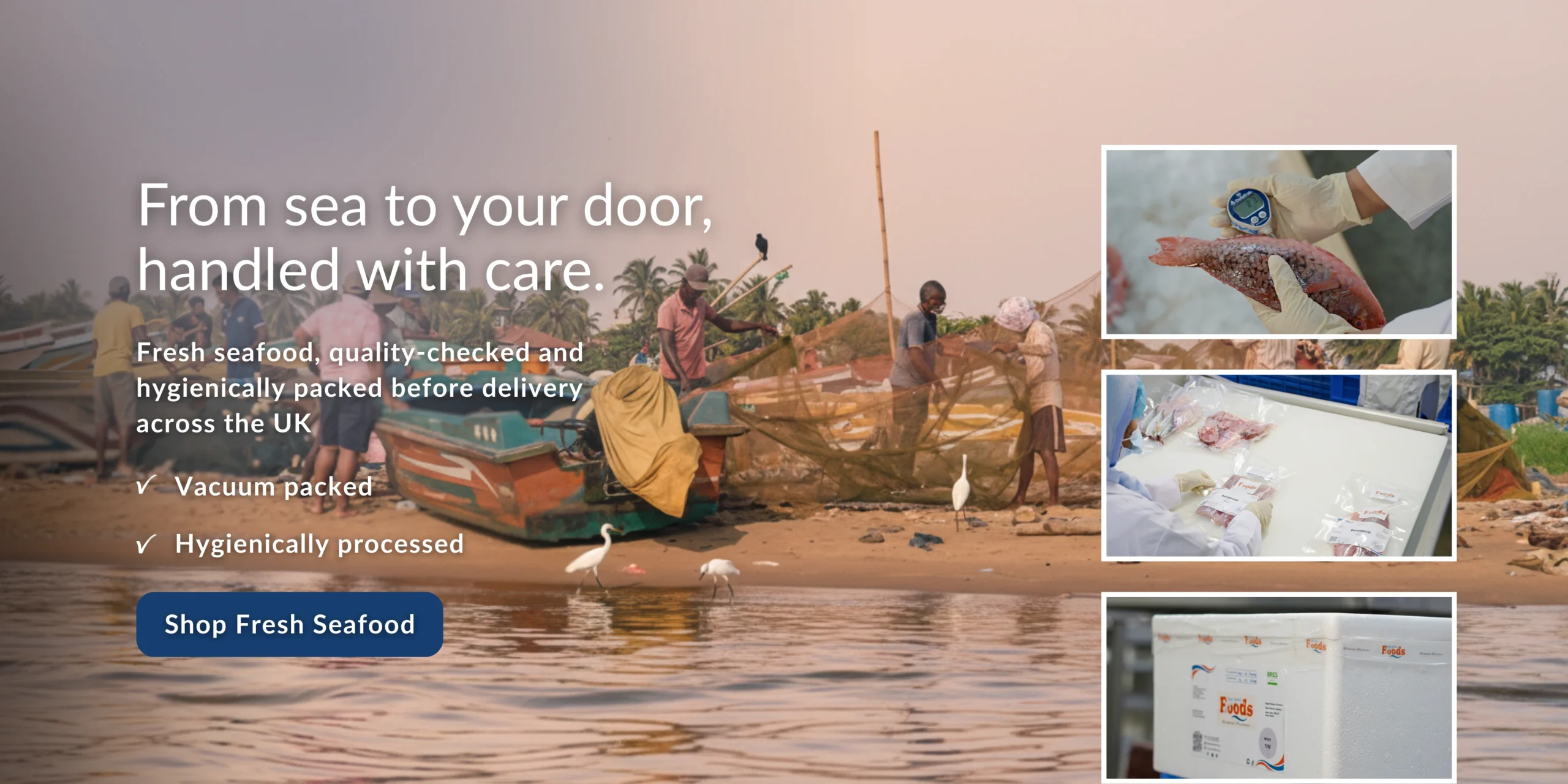 Fresh seafood home delivery uk